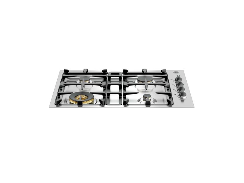 30 Drop-In Low Profile 4 Burners | Bertazzoni - Stainless